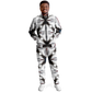 Men's Abstract Symmetry Pattern Track Jacket and Pants