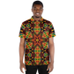 Men's African Kente Geometric Star Pattern All-Over Print Polo Shirt
