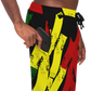 Men's Ghana Flag & Black Star Pattern All-Over Print Baseball Jacket