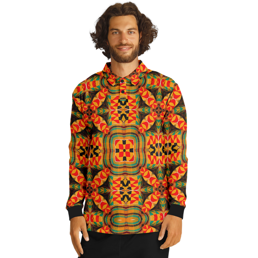 Men’s Long Sleeve Polo Shirt