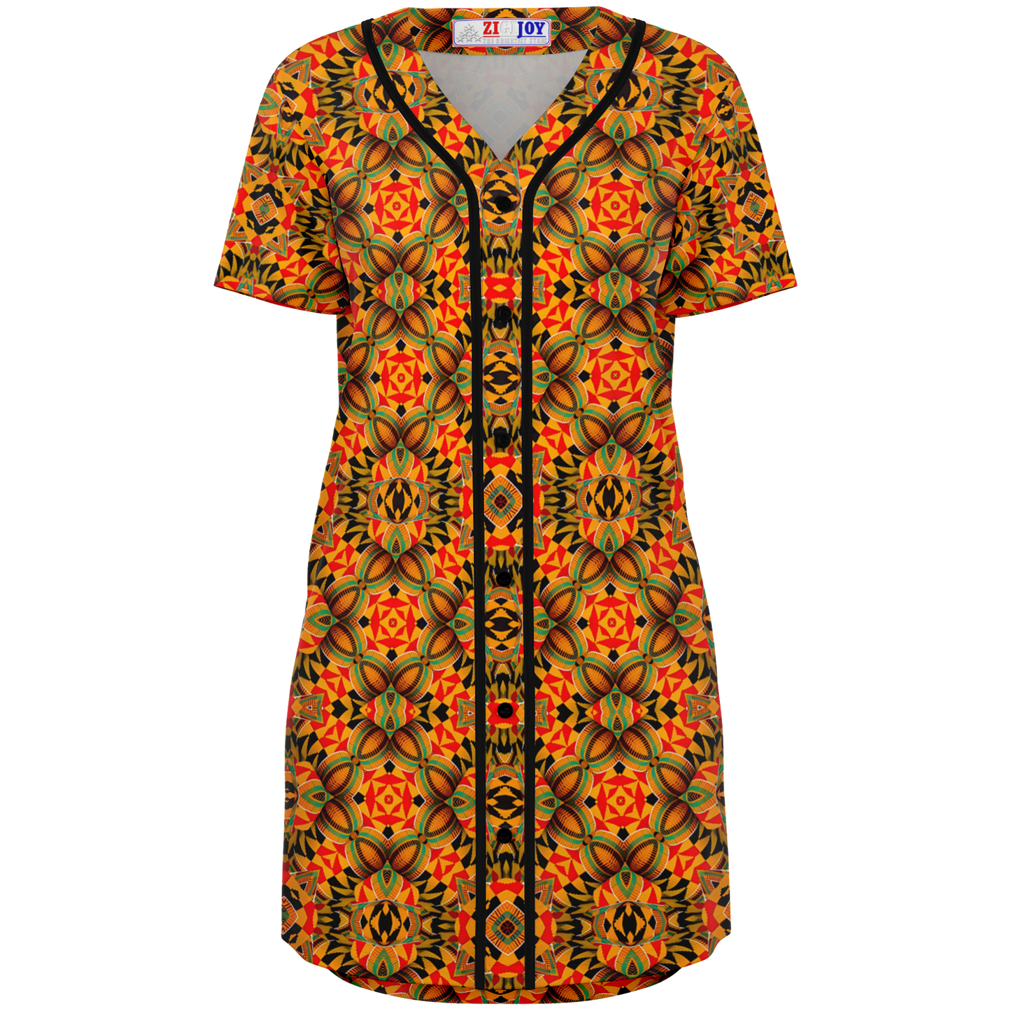 Women's Baseball Jersey Dress