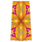 Women's Yellow & Red Heart To Heart Pop Pattern All Over Print Side-Tie Short Sleeve Top & Wide-Leg Pants Set