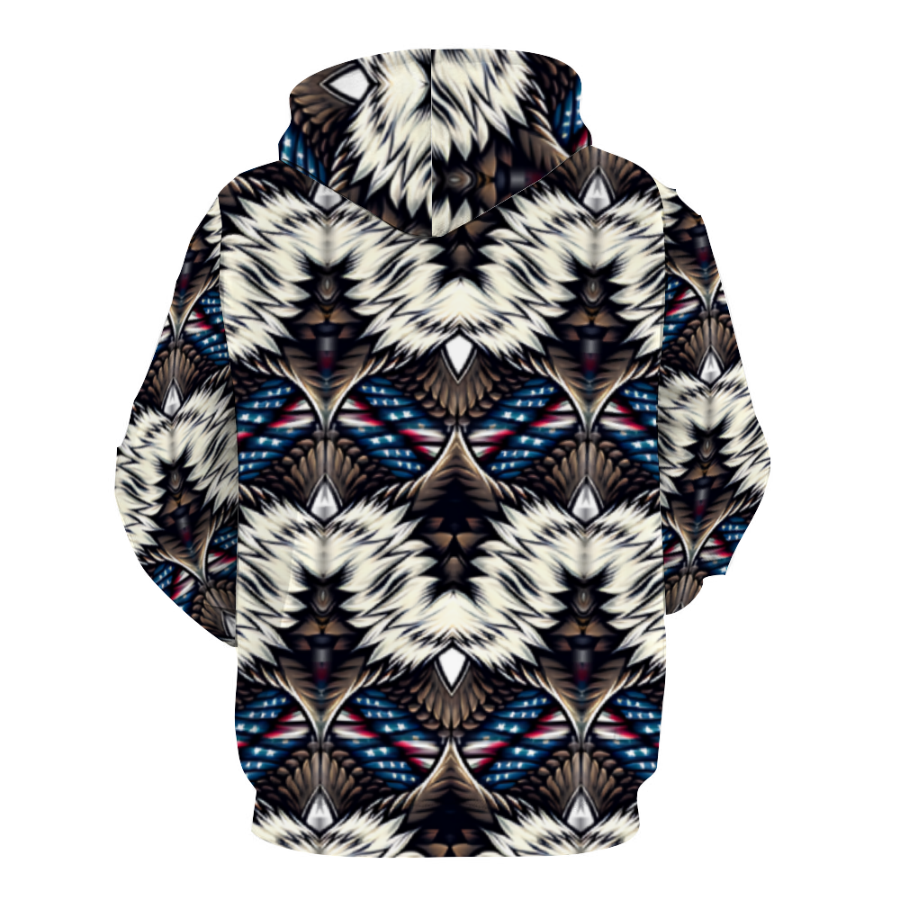 Men's Custom Unisex All Over Print Hoodie with Pockets
