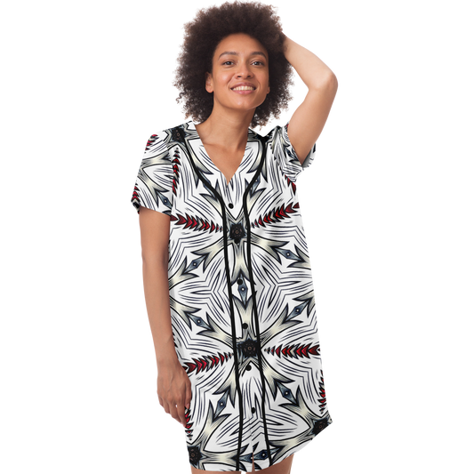 Women's Baseball Jersey Dress