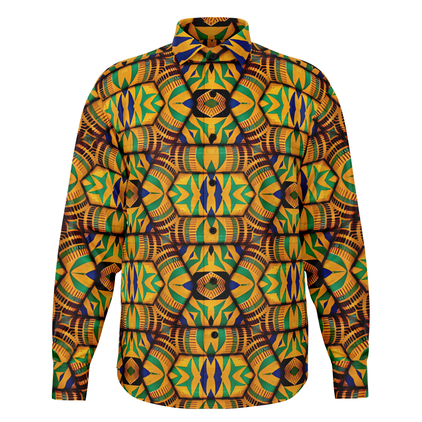 Men's Long Sleeve Button Down Shirt