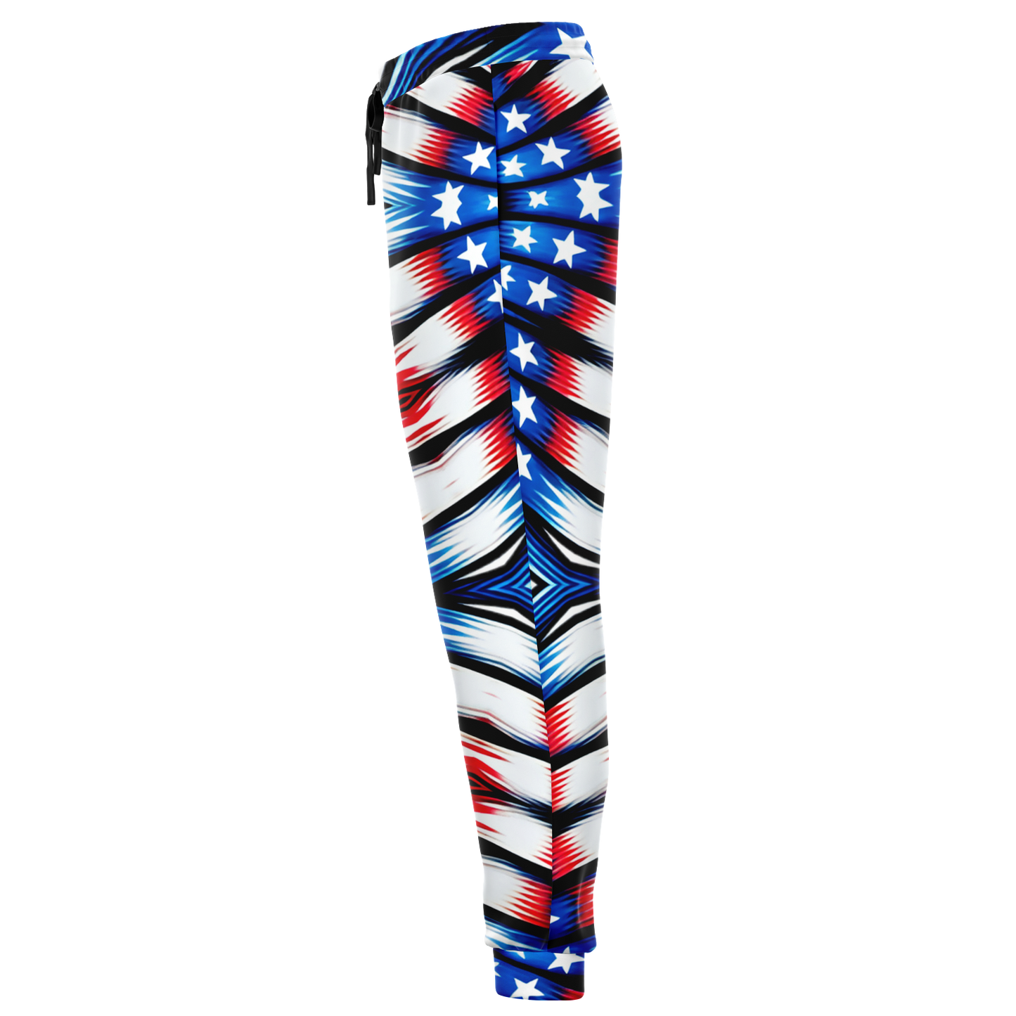 Women's American Flag Pattern All-Over Print Athletic Jogger