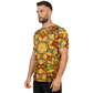 Men's Golden Kaleidoscope Design Soccer Jersey