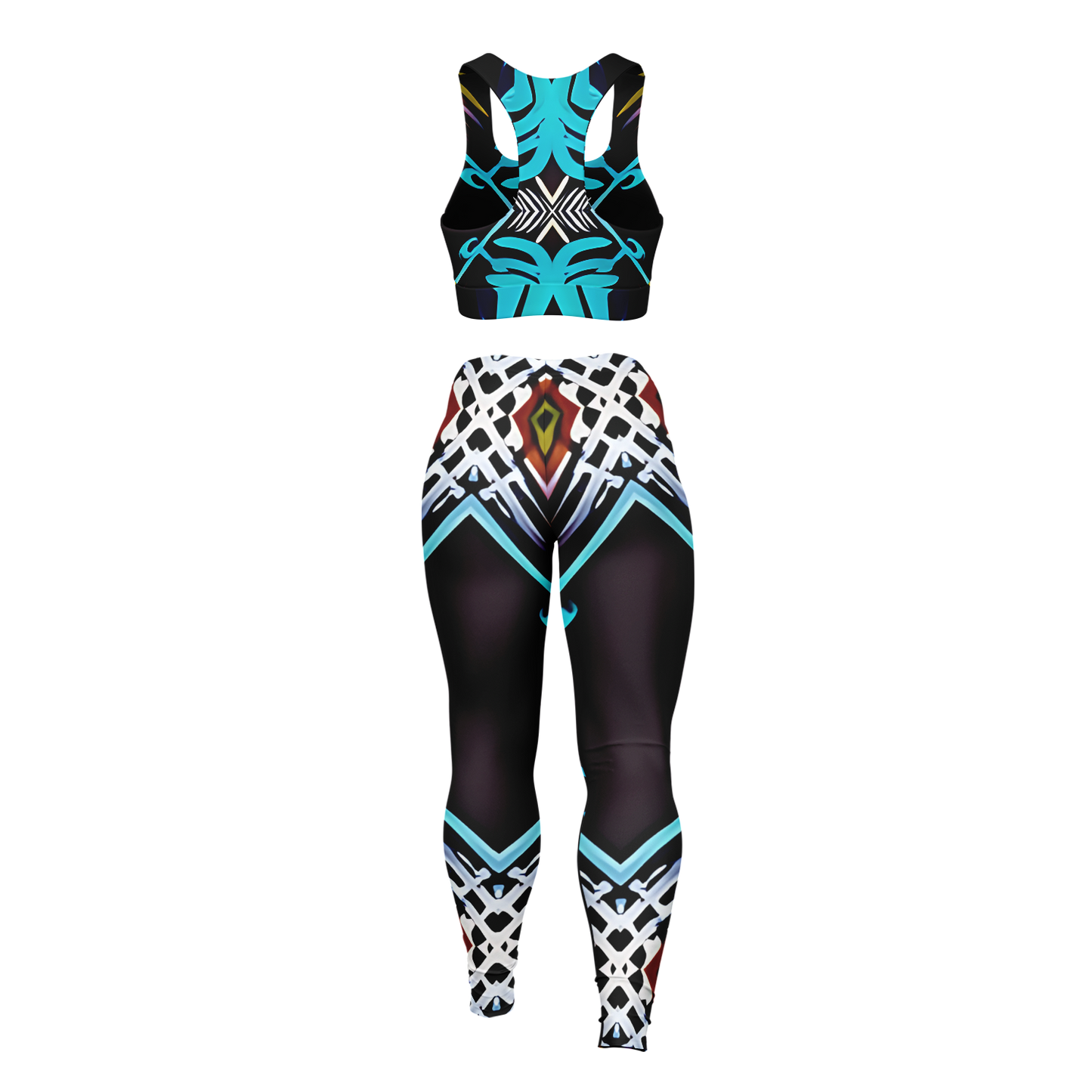 Women's Padded Sports Bra & Leggings