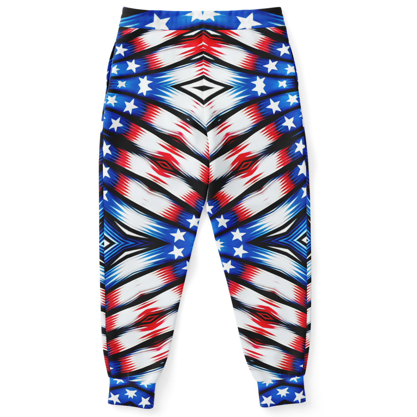 Women's American Flag Pattern All-Over Print Athletic Jogger