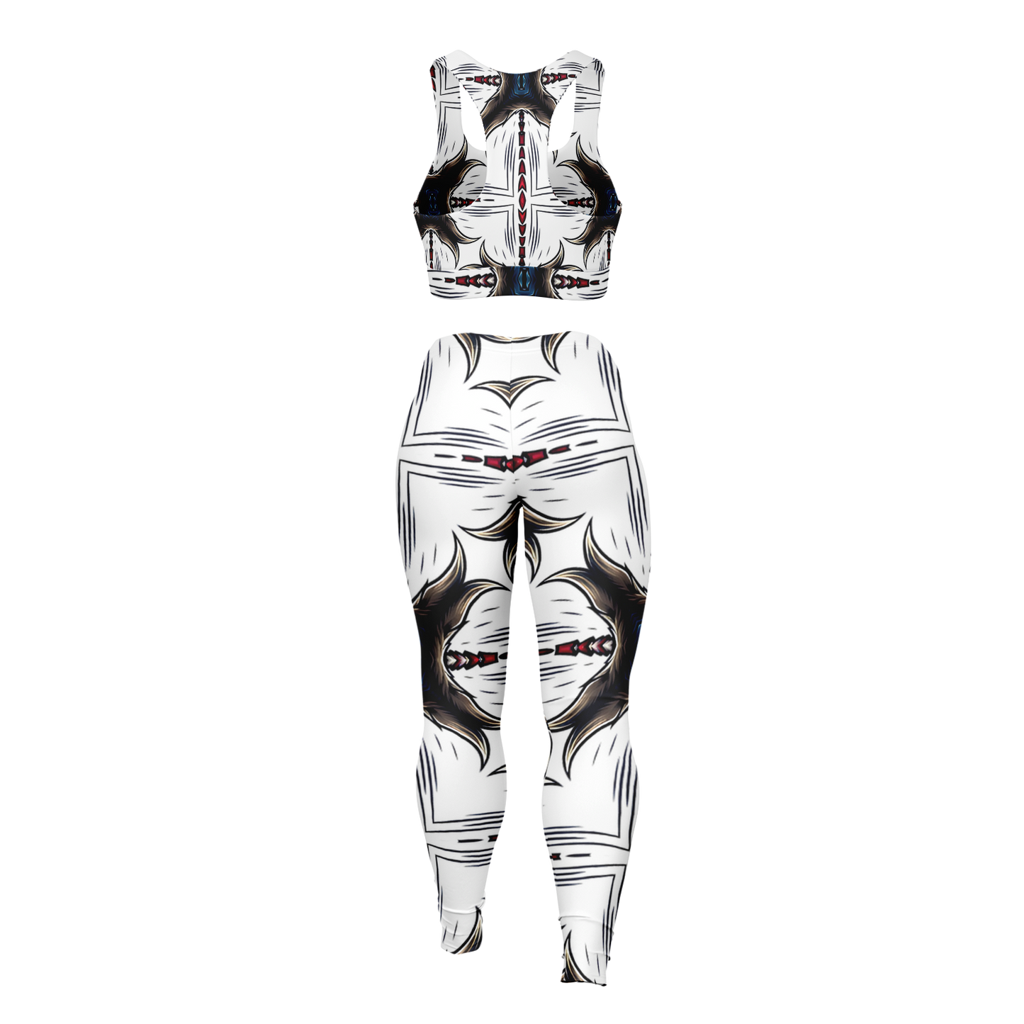 Women's Padded Sports Bra & Leggings