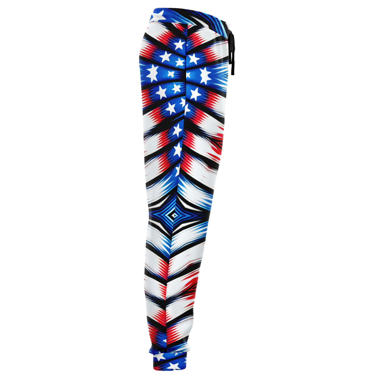 Women's American Flag Pattern All-Over Print Athletic Jogger