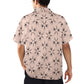 Men's Blush Pink Kaleidoscope Pattern All Over Print  Hawaiian Shirt