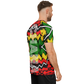 Men's Ghana Flag & Black Star Pattern All-Over Print Soccer Jersey