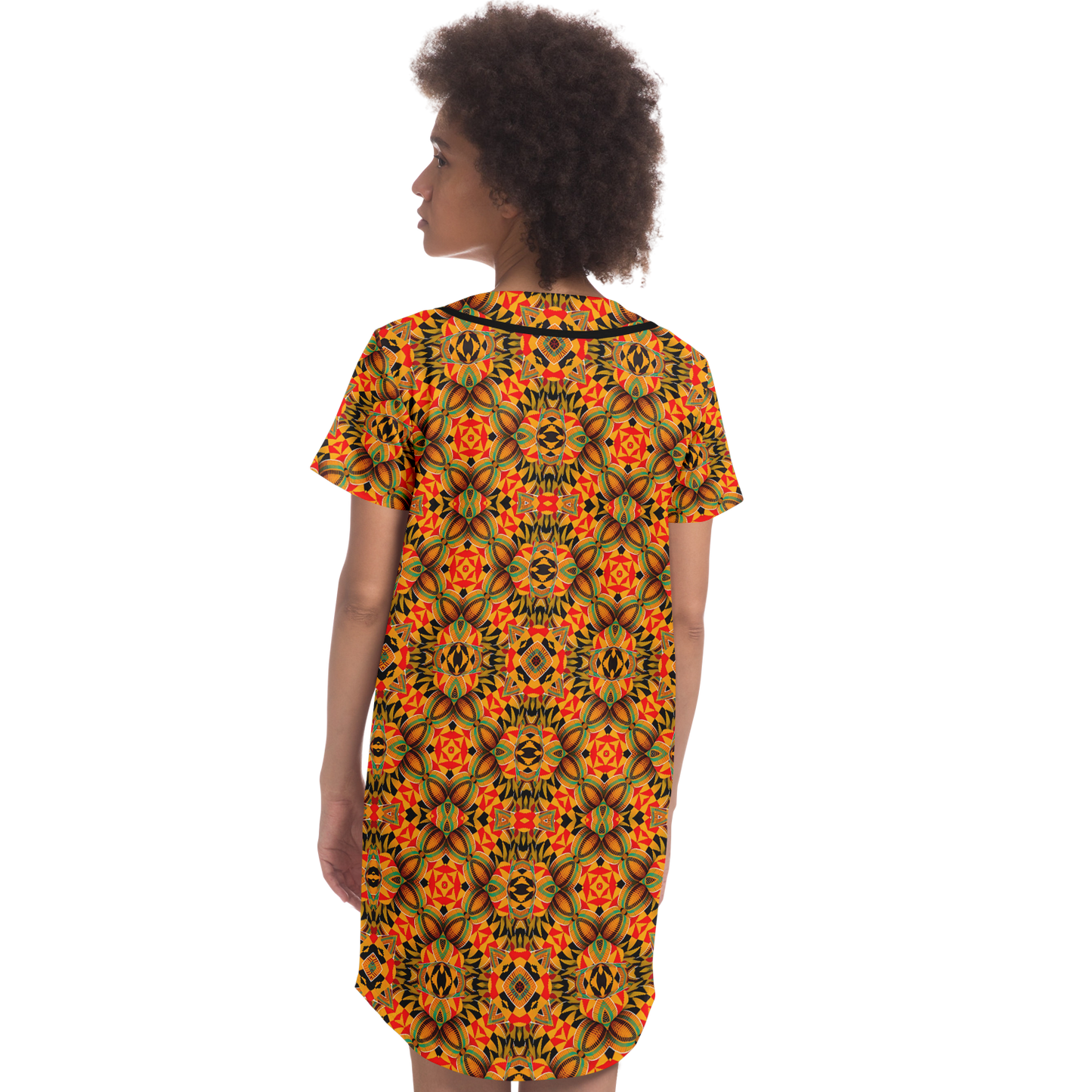 Women's Baseball Jersey Dress