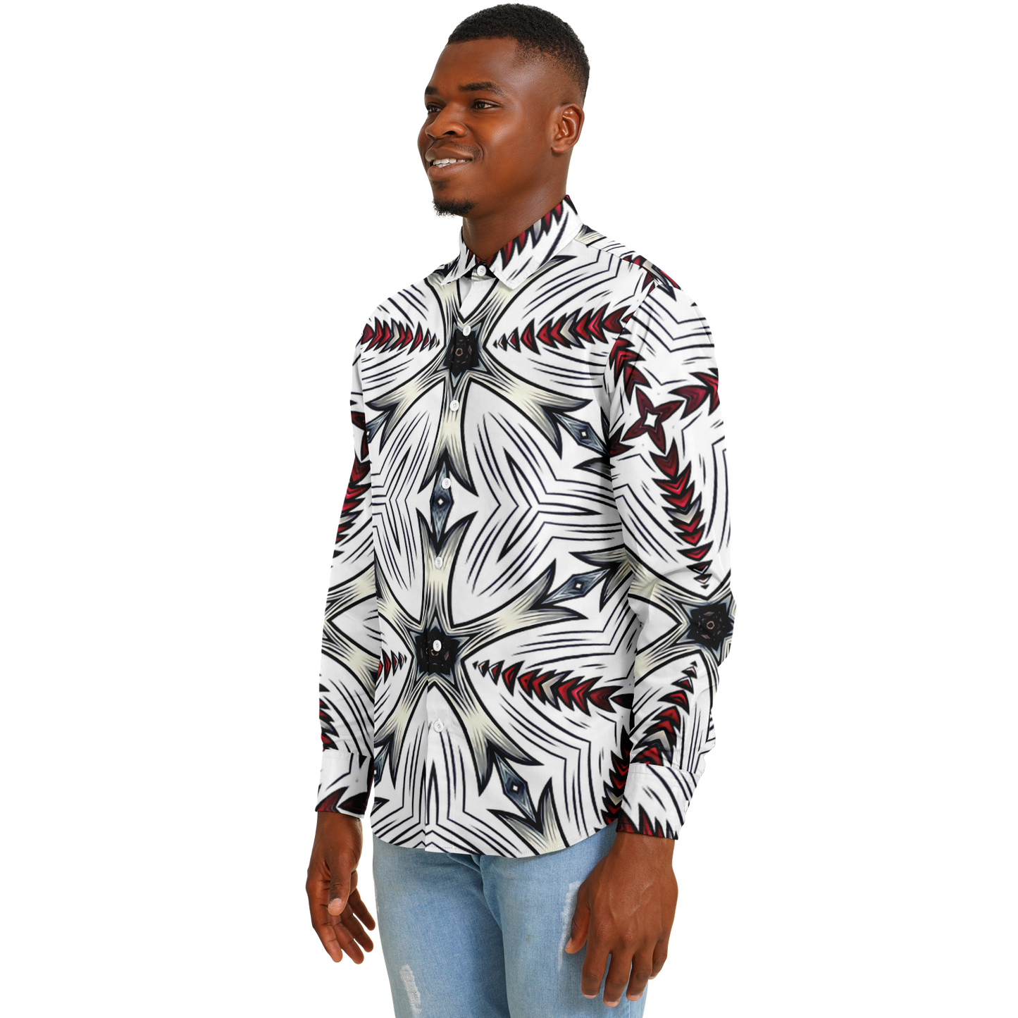 Men's Long Sleeve Button Down Shirt