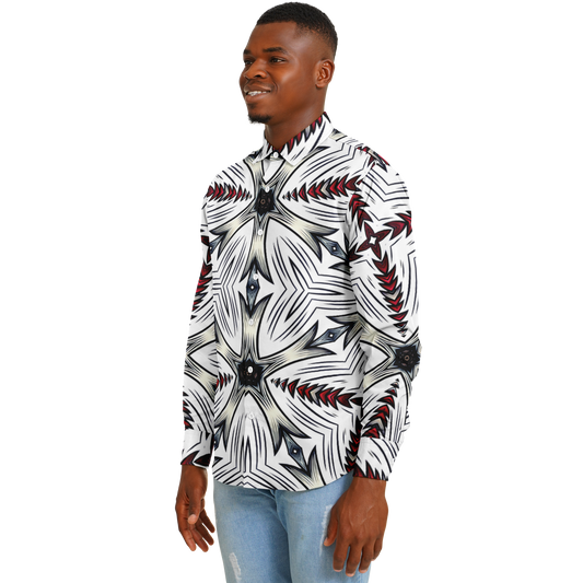 Men's Long Sleeve Button Down Shirt
