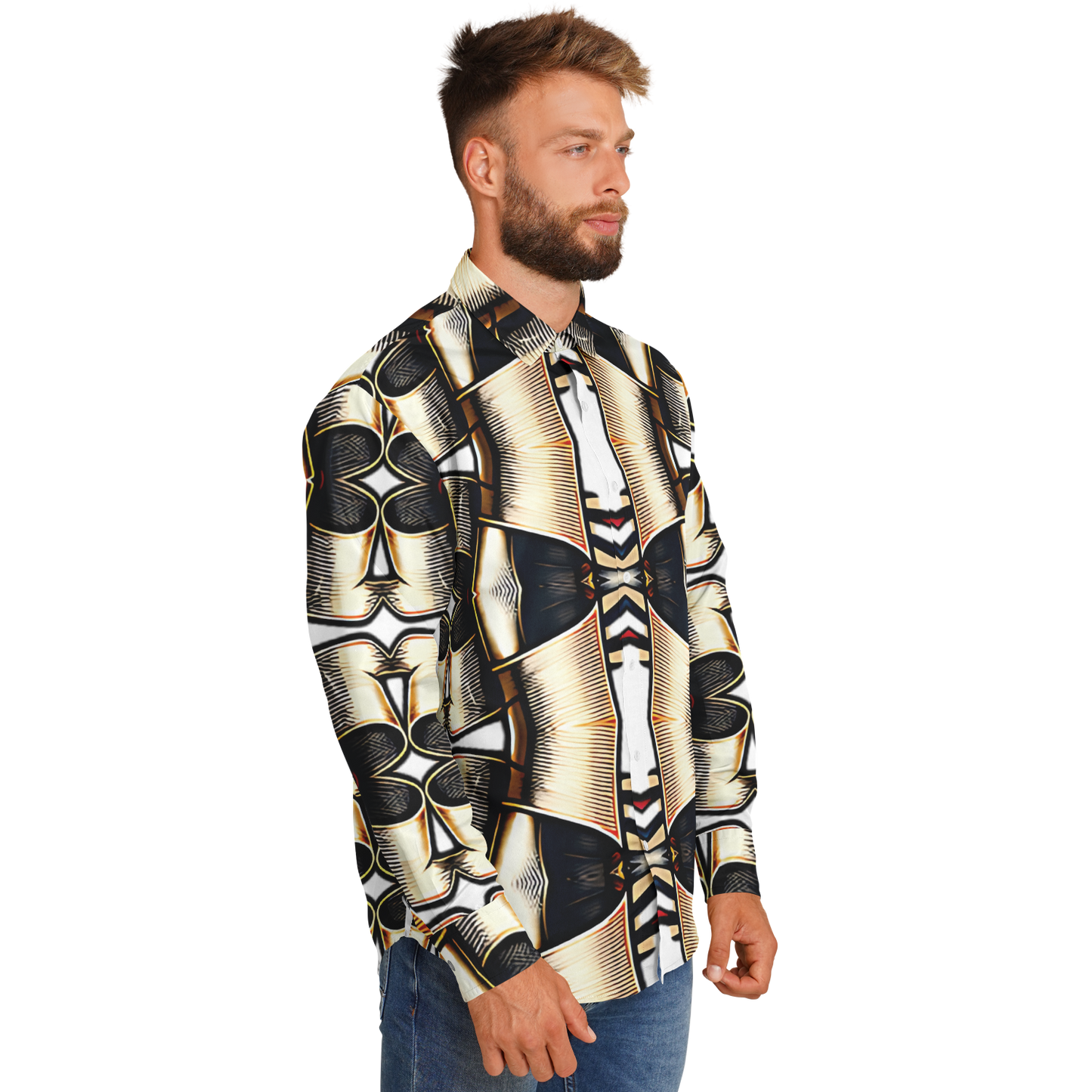 Men's Long Sleeve Button Down Shirt