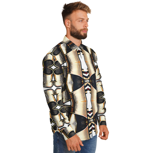 Men's Long Sleeve Button Down Shirt