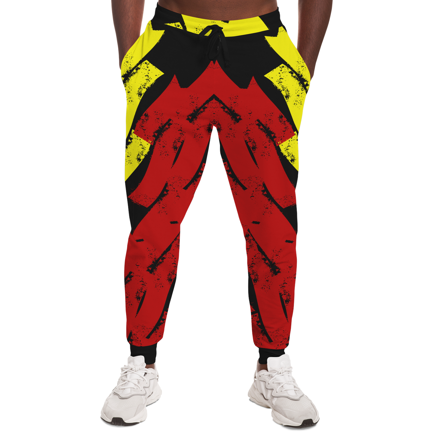 Men's Ghana Flag & Black Star Pattern All-Over Print Baseball Jacket