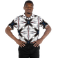 Men's Abstract Symmetry Pattern  Polyester Polo Shirt