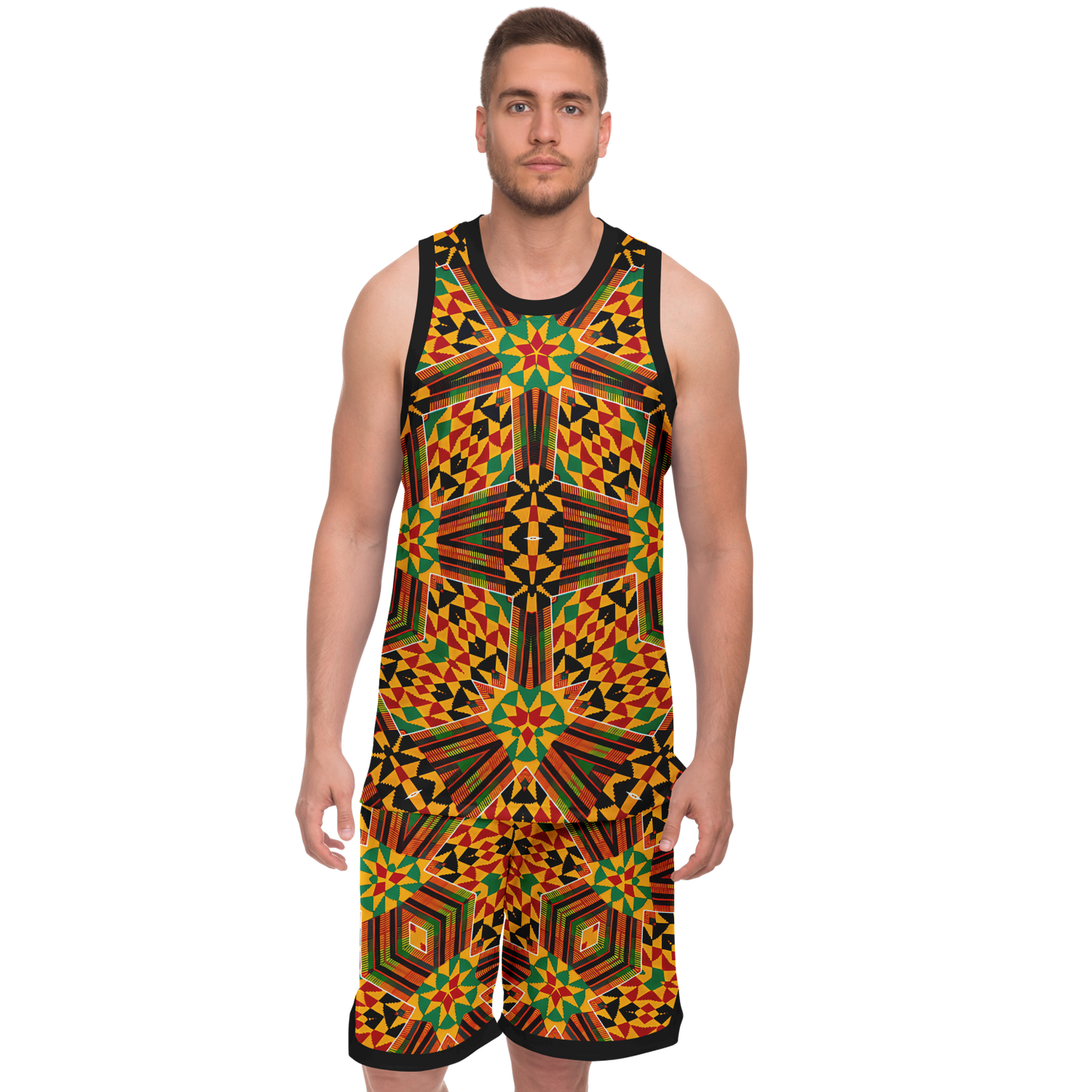 Men's Basketball Set Rib