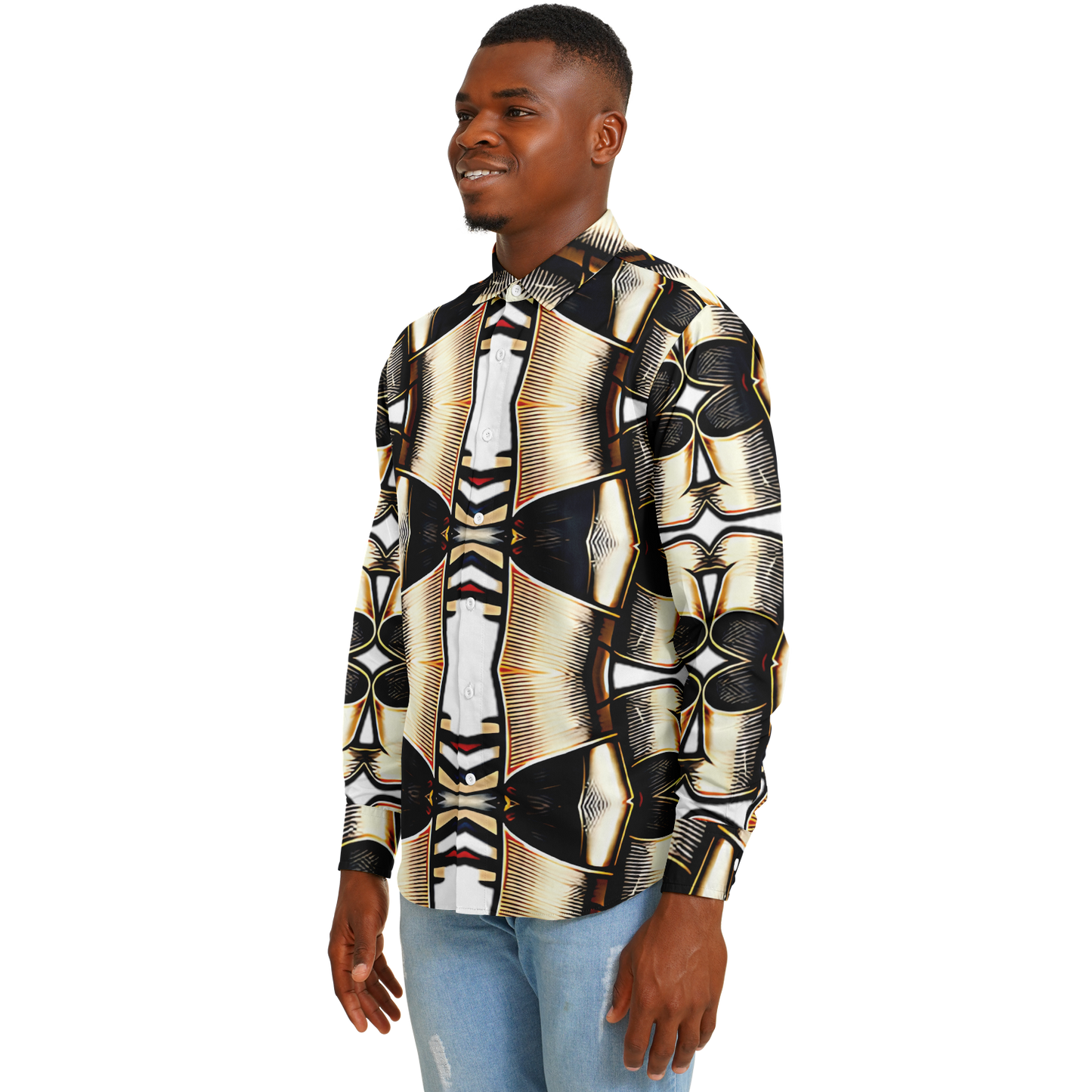 Men's Long Sleeve Button Down Shirt