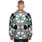 Men's Kaleidoscope Geometric Pattern Design All Over Print Baseball Jacket
