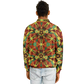Men's Bold Tribal Kaleidoscope Pattern All Over Print Baseball Jacket