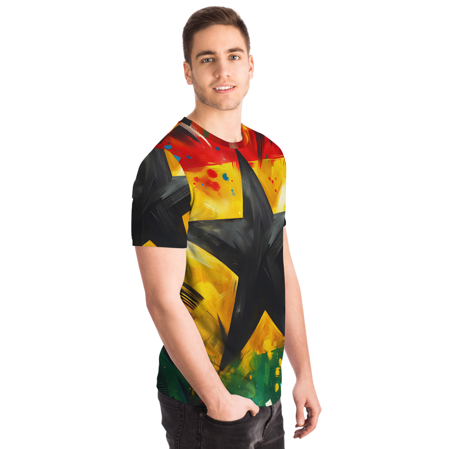 Men's Premium polyester T-shirt