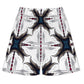 Men's Kaleidoscope Geo Pattern All-Over Print Zip-Up Polo Set