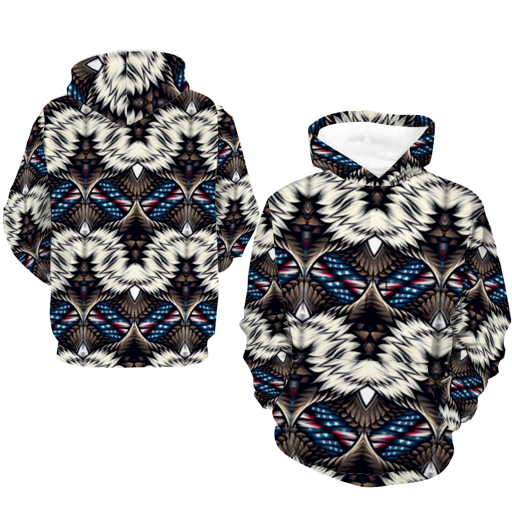 Men's Custom Unisex All Over Print Hoodie with Pockets