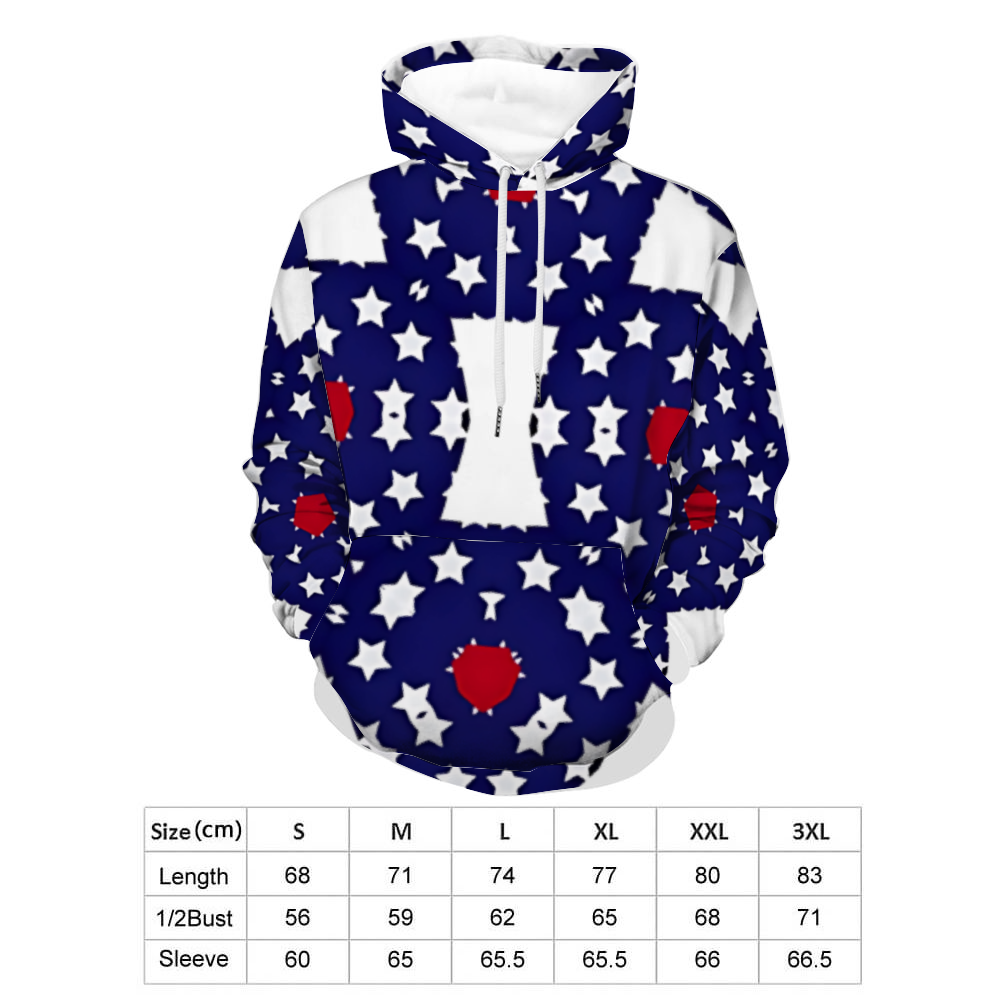 Men's Custom Unisex Hoodie with Pockets